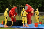 Hazardous materials drill at Saint-Gobain