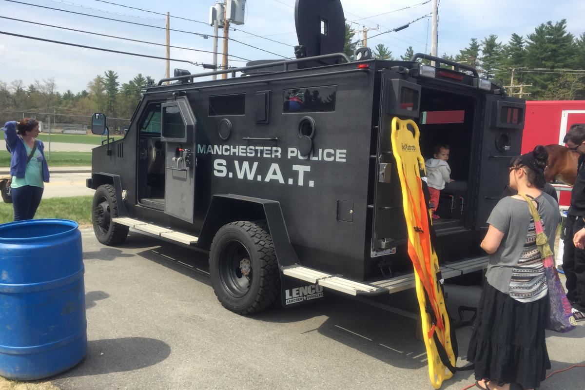 Manchester PD SWAT vehicle