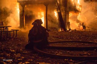 Mason Road Barn Fire