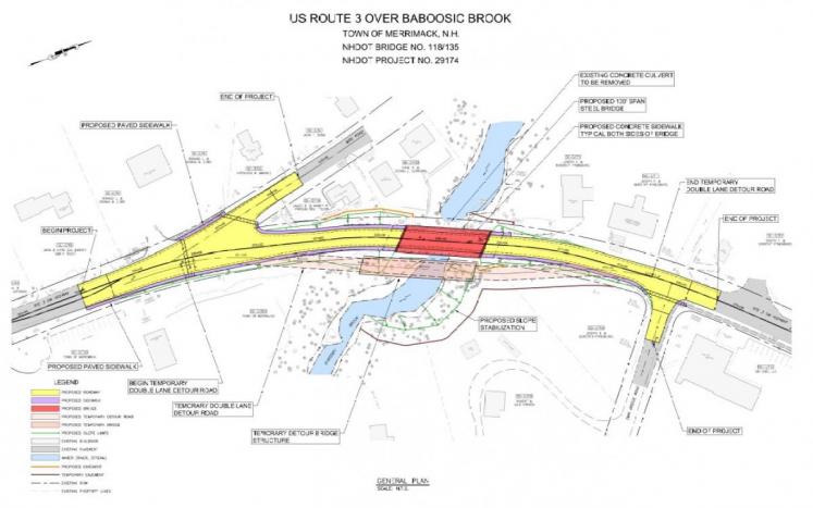 US 3 over Baboosic Brook Bridge Replacement Project